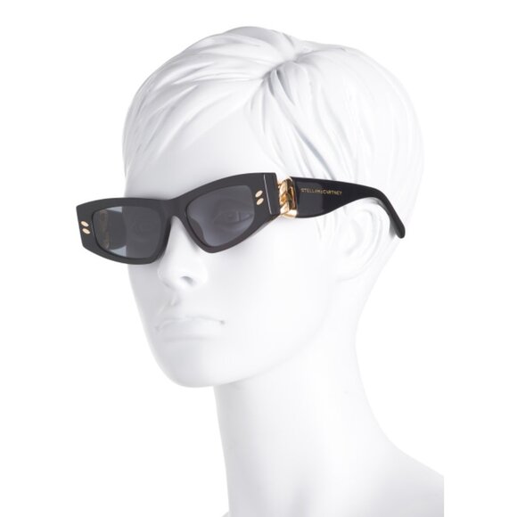 STELLA MCCARTNEY Black 52mm Square Sunglasses - Picture 2 of 2